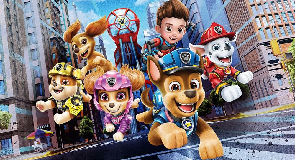 صحنه‌ای از فیلم «سگ های نگهبان: فیلم» (PAW Patrol: The Movie)